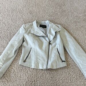 Women's Marc New York small Gray/blue  Moto Jacket